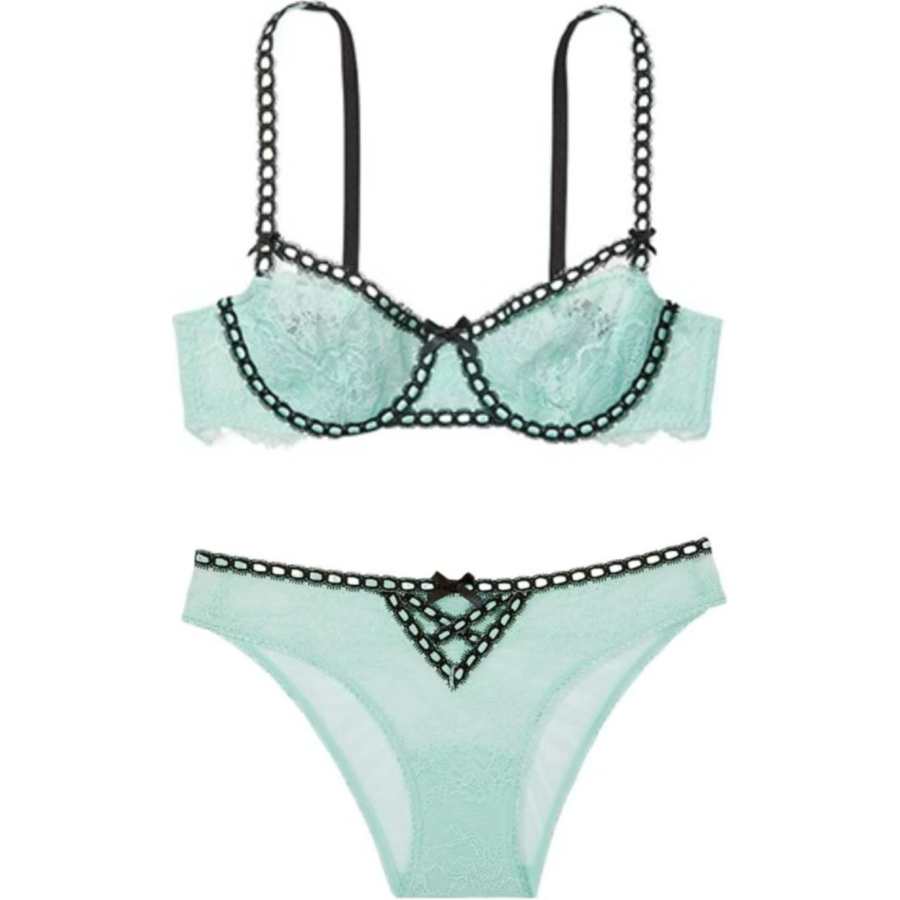 Victoria's Secret Underwear Set Women's Green