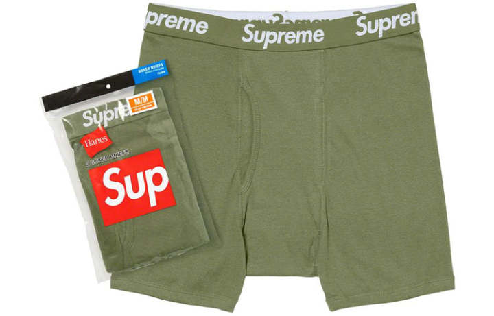 Supreme Supreme x Hanes SS22 Boxer Briefs Men's 2 Pack Green