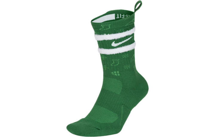 Nike Nike Basketball Socks All Unisex 1 Pack Christmas Green