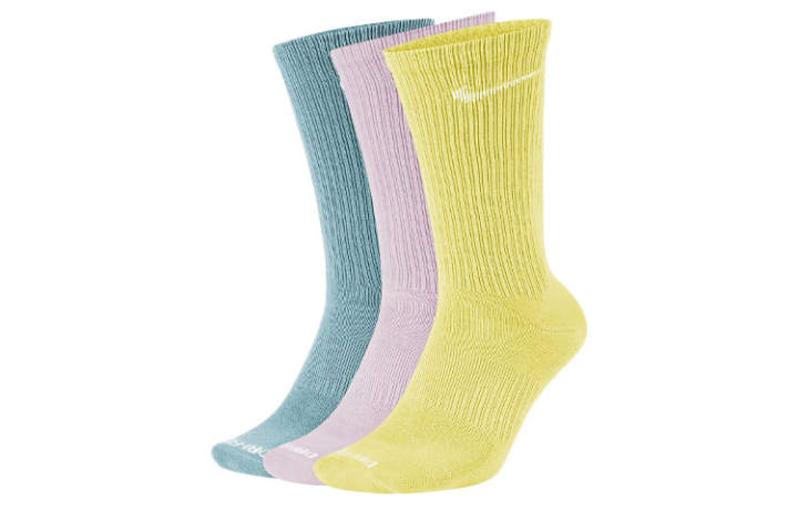 Nike Nike Crew Socks All Unisex Blue Pink Yellow Couple's