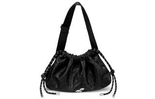 VAOPER Pu Shoulder Bag, Crossbody Bag Medium Unisex Black