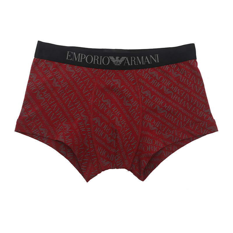 EMPORIO ARMANI FW22 Boxer Briefs Men's 1 Pack Dark Red