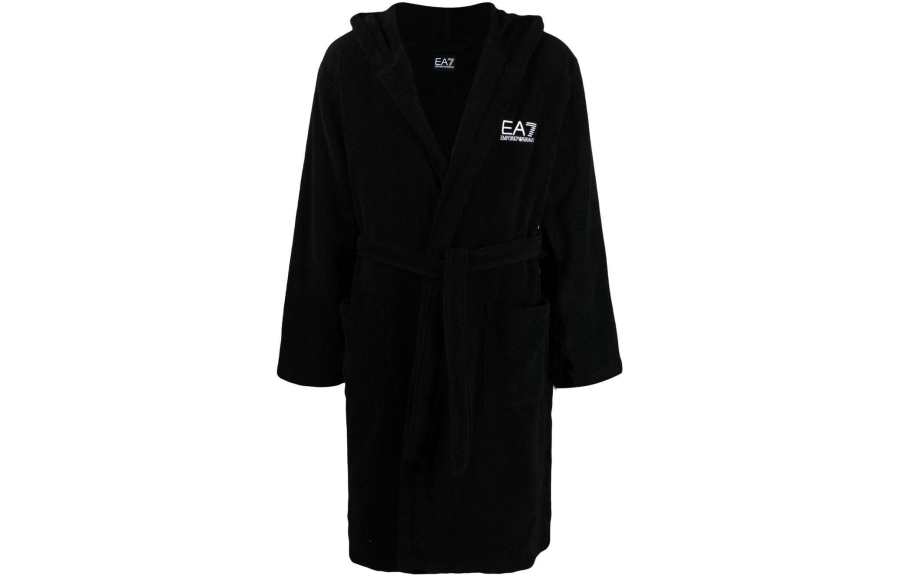 EMPORIO ARMANI EA7 Bathrobes Men's Black