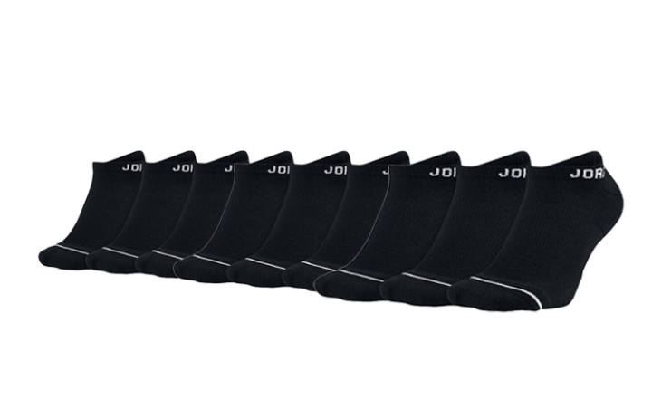 Jordan Jordan Sports Ankle Socks Unisex Combo Set Black