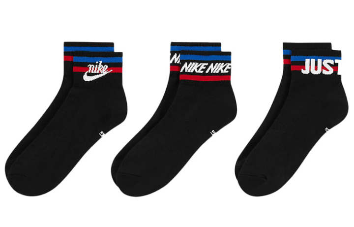 Nike Nike Ankle Socks Unisex Black Couple's