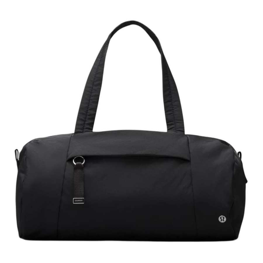 Lululemon On My Level Fabric Travel Bag Unisex Black