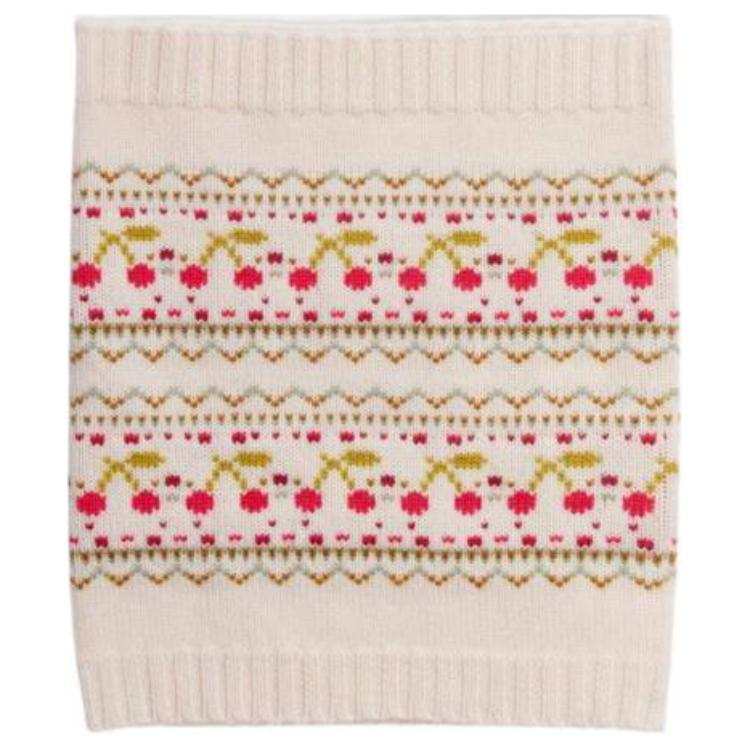Bonpoint Bothilde Ribbed Knit Edge Snood