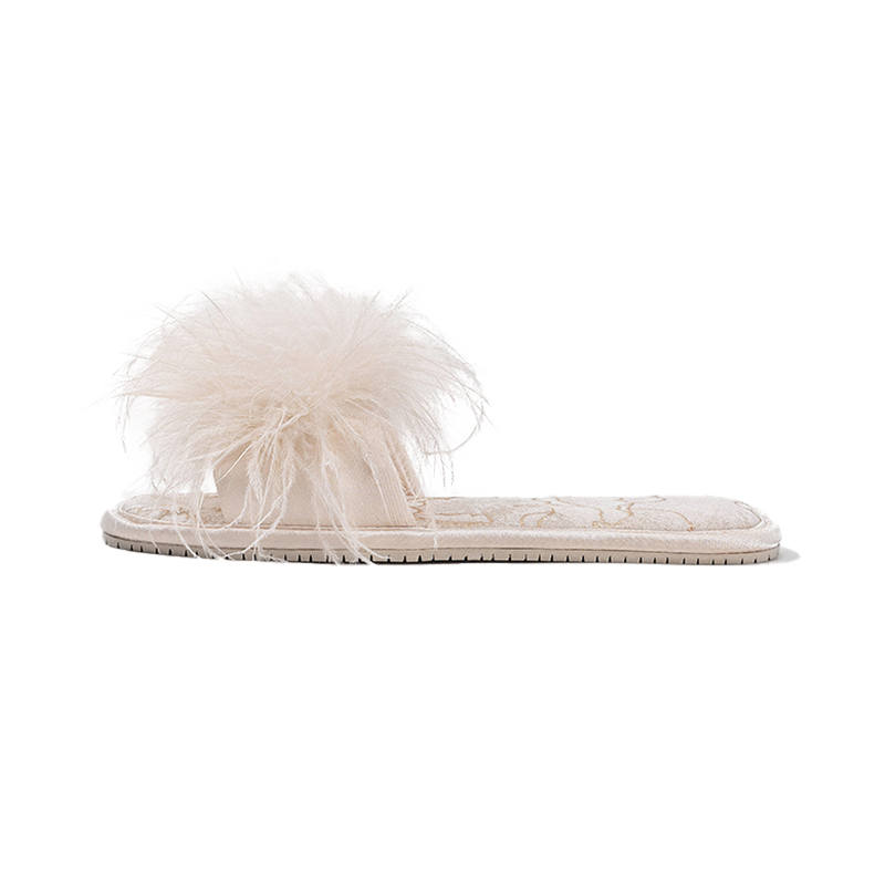 Barphil Slip Resistant Odor Resistant Slip Resistant Odor Resistant Slide Slippers Women's Beige