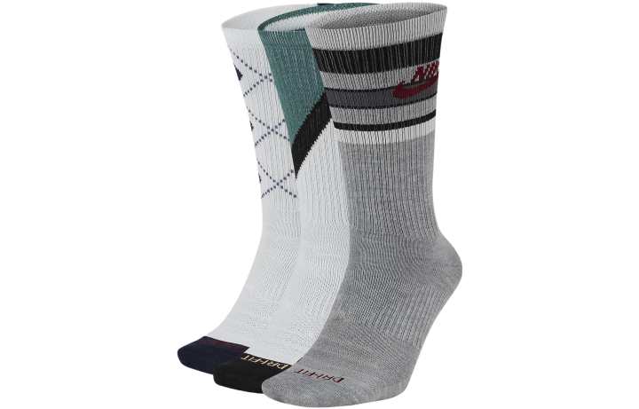 Nike Nike Crew Socks Unisex 3 Pack Multicolor