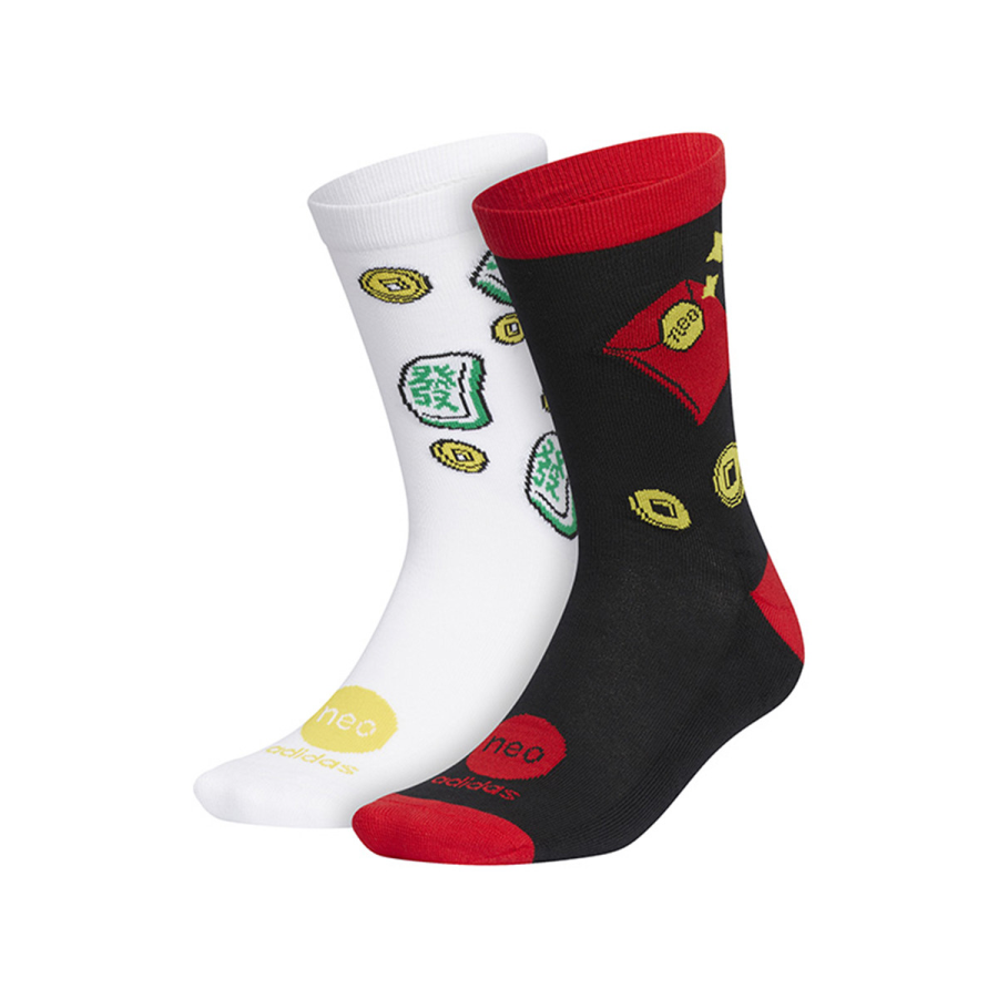 Adidas Neo Crew Socks Unisex 2 Pack