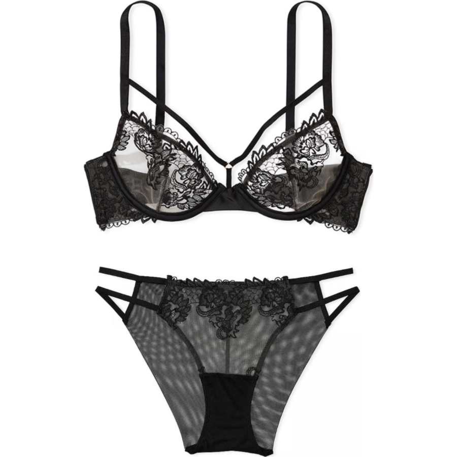 Victoria's Secret Underwear Set Women's Black