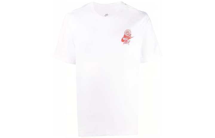 Nike Nike T Shirts Men's White Crew Neck Moderate