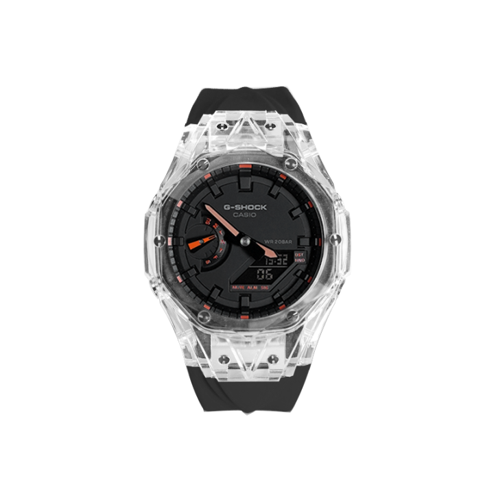 CASIO CASIO Unisex Liquid Crystal/Analog Dual Display Series Black Watch