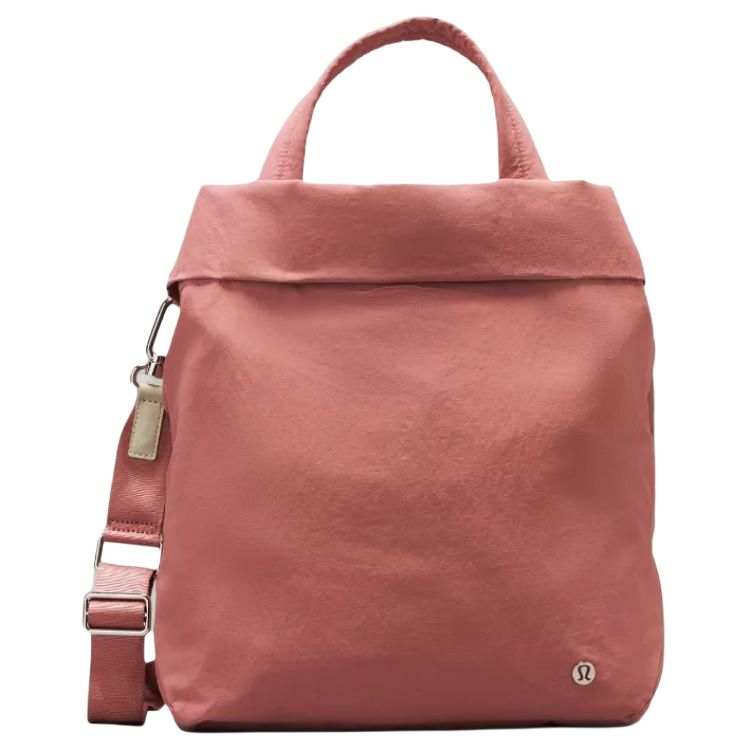 Lululemon Recycled Nylon Shoulder Bag, Crossbody Bag, Handbag Regular Women's Pink