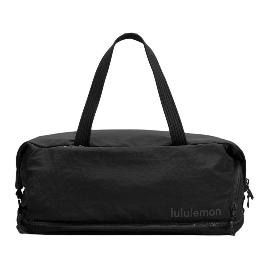 Lululemon Recycled Nylon Gym Bag Large Unisex Black