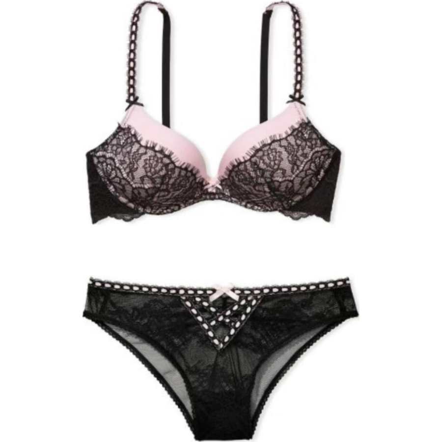 Victoria's Secret Underwear Set Women's Black