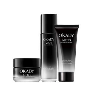 O'KADY Men's Hair Care Box Skincare Sets Hydrating Oil Control Cleaning Soothing 80g+50g+110ml
