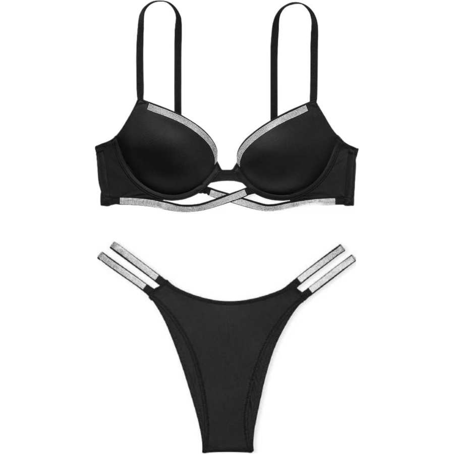 Victoria's Secret Underwear Set Women's Black