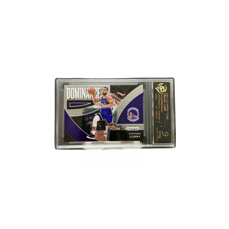 PANINI PANINI Curry Player Card, Horizontal Ground Pass Special Edition Card, Silver Purple Fold Graded Cards 1 Pc