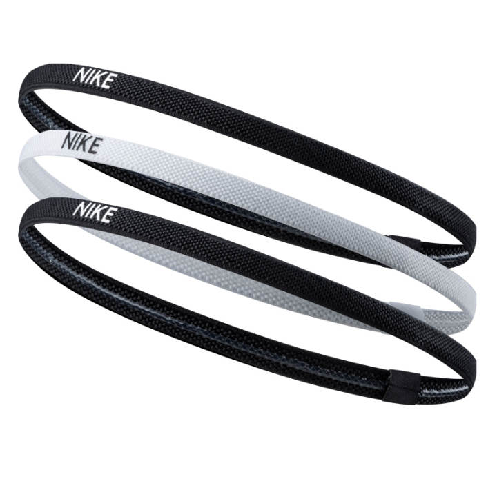 Nike Nike Sweatbands Elastic Outdoor Sports Running 3 Pack Polyamide, Elastane, Silicone Unisex