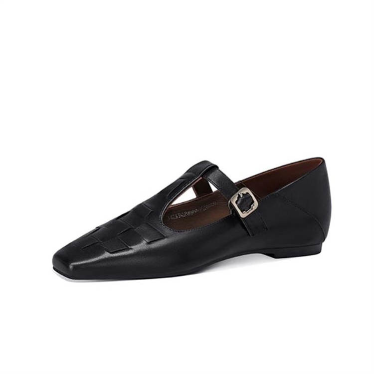 JESSICA SOPHIA Sheepskin Mary Jane Shoes Women's