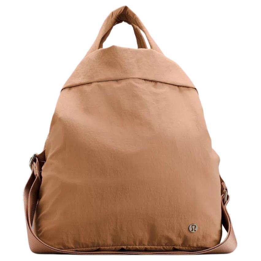 Lululemon On My Level Nylon Shoulder Bag, Crossbody Bag, Handbag Women's Pink Clay