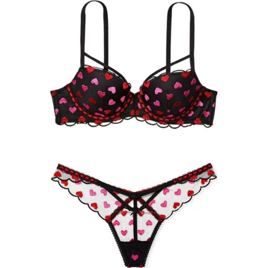Victoria's Secret Underwear Set Women's Black