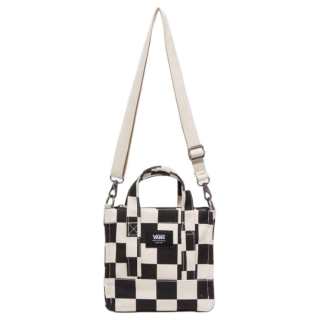 Vans Puma Cotton Tote Bag, Shopping Bag, Shoulder Bag, Crossbody Bag, Handbag Mini Unisex White & Black