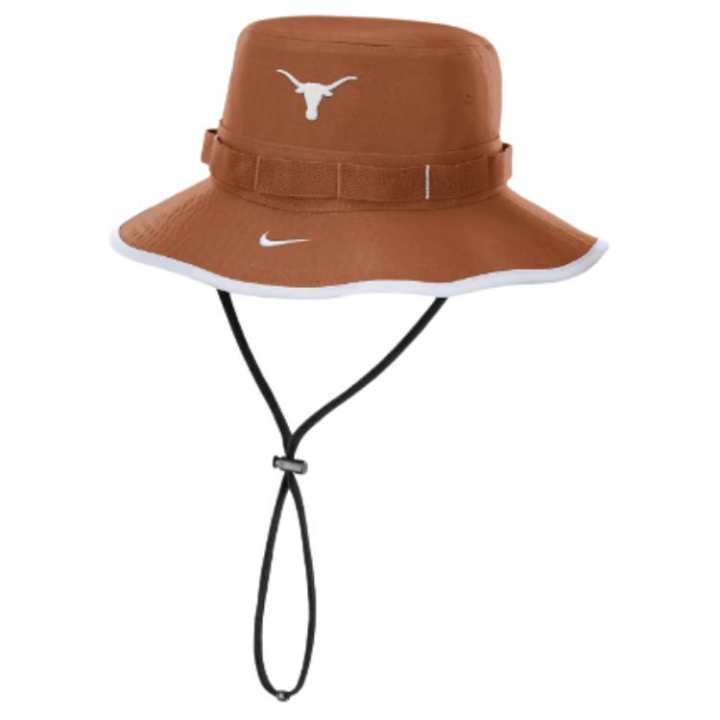 Nike Nike Texas Longhorns On-Field Apex Boonie Men's Nike Dri-FIT College Bucket Hat
