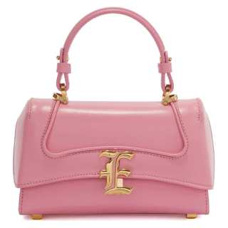ERMANNO SCERVINO Calfskin Shoulder Bag, Crossbody Bag, Handbag Women's Pink