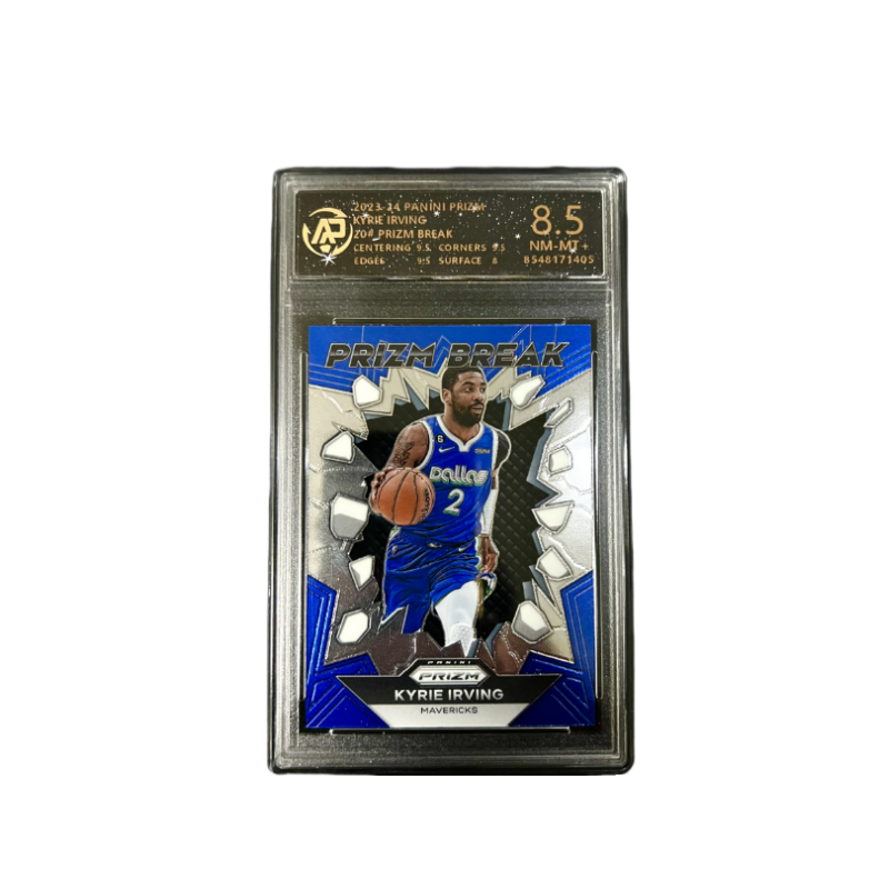 PANINI Irving Player Card, Mavericks Era, Last Second Game Winning Shot Card, Silver Blue Discount Graded Cards