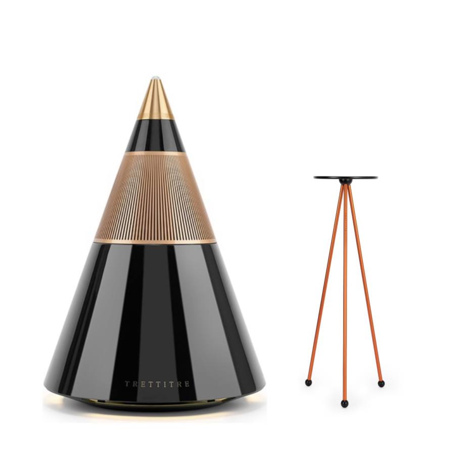 TRETTITRE Bluetooth Speaker TreSound1 Piano Lacquer HiFi Three Way Frequency
