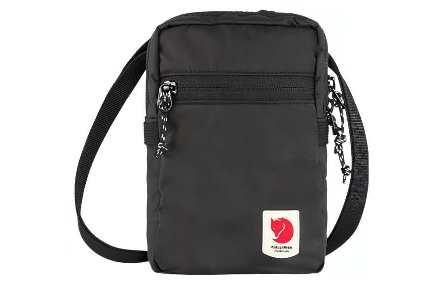 Fjallraven 0.8L Shoulder Bag Outdoor Bag Nylon Black Unisex