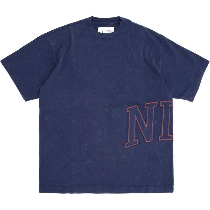 Nike Nike T Shirts Unisex Blue Crew Neck Moderate Straight Fit