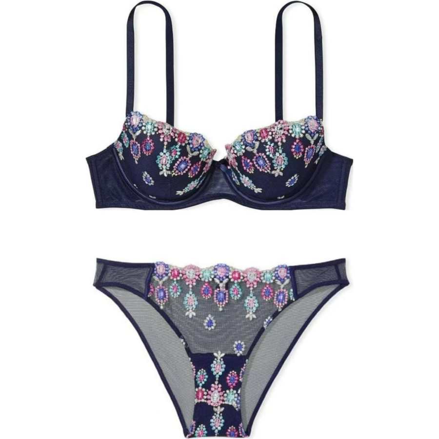 Victoria's Secret Underwear Set Women's Royal Blue