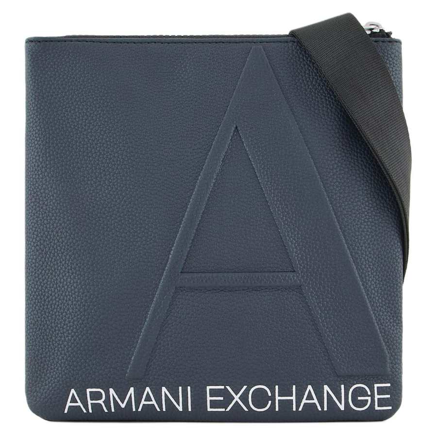 ARMANI EXCHANGE ARMANI EXCHANGEAE Polyester Shoulder Bag, Crossbody Bag Men's Navy Blue