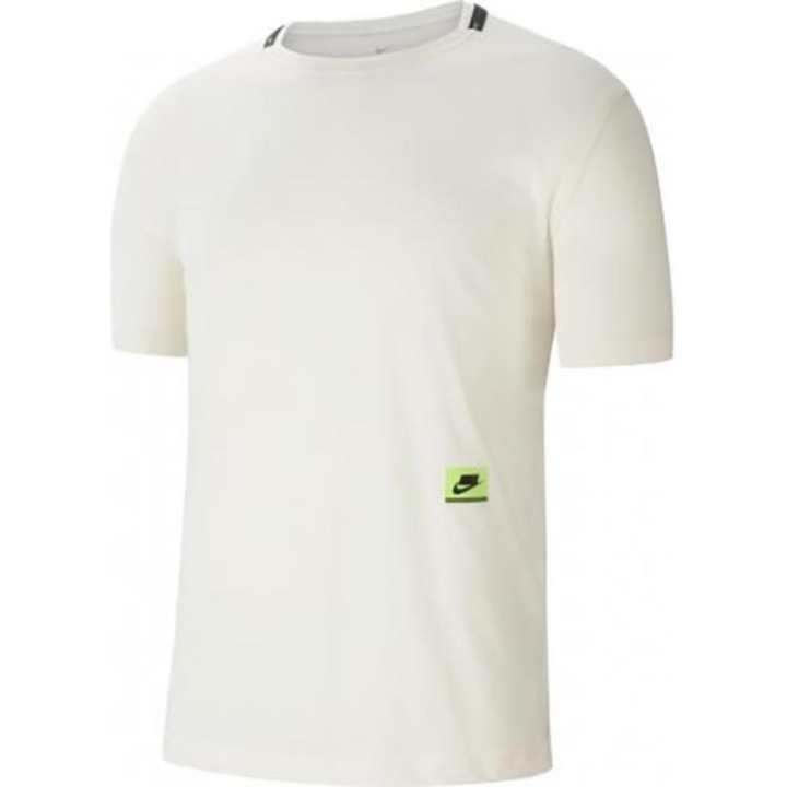 Nike Nike T Shirts Men's White Crew Neck Moderate Straight Fit
