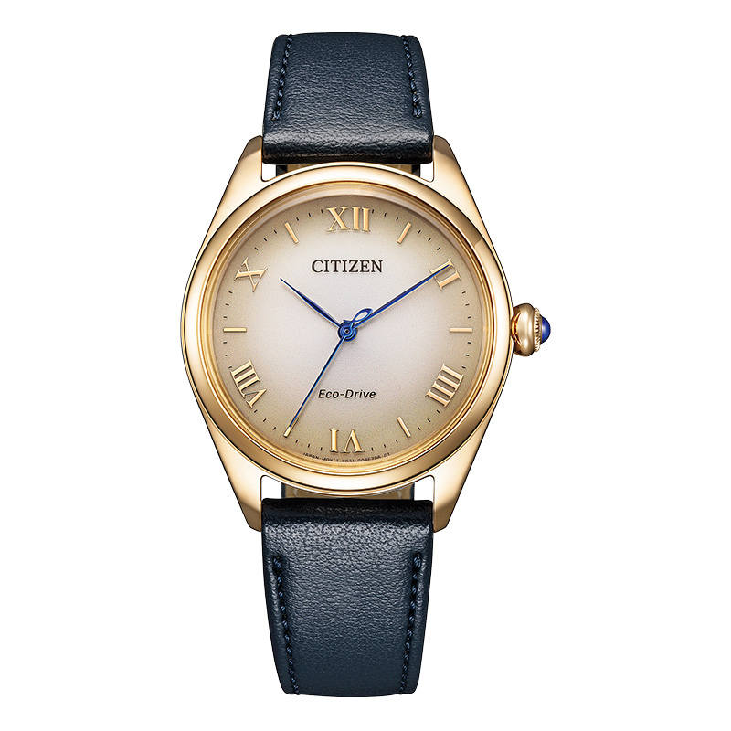 CITIZEN Light Powered Quartz Movement Women's Watch Yellow Watch Dial