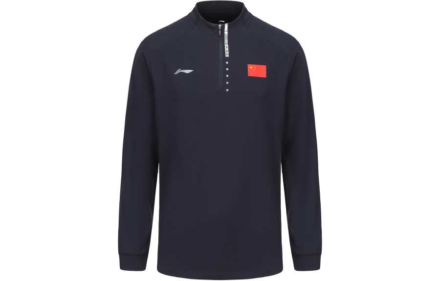 Li-Ning Li Ning Polo Shirt Unisex Dark Blue