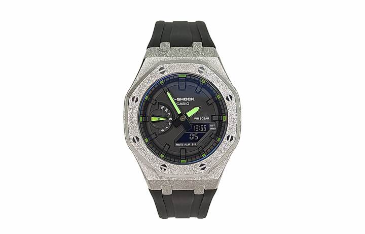 CASIO CASIO Men Liquid Crystal/Analog Dual Display Series 44mm Black Watch