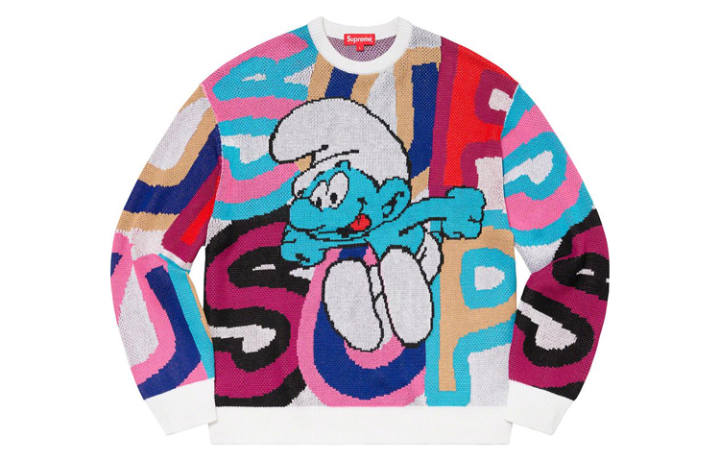 Supreme Supreme X Smurfs Sweater