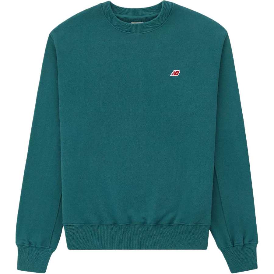 New Balance New Balance Made In USASweatshirt FW24 Core Crewneck Sweatshirt Men's Green