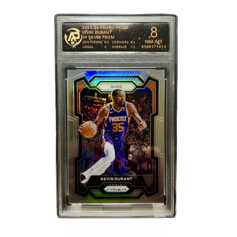 PANINI PANINI PRIZM KD Player Card, Sun's Final Attack, High End Refringence, Silver Multicolor Graded Cards 1 Pc