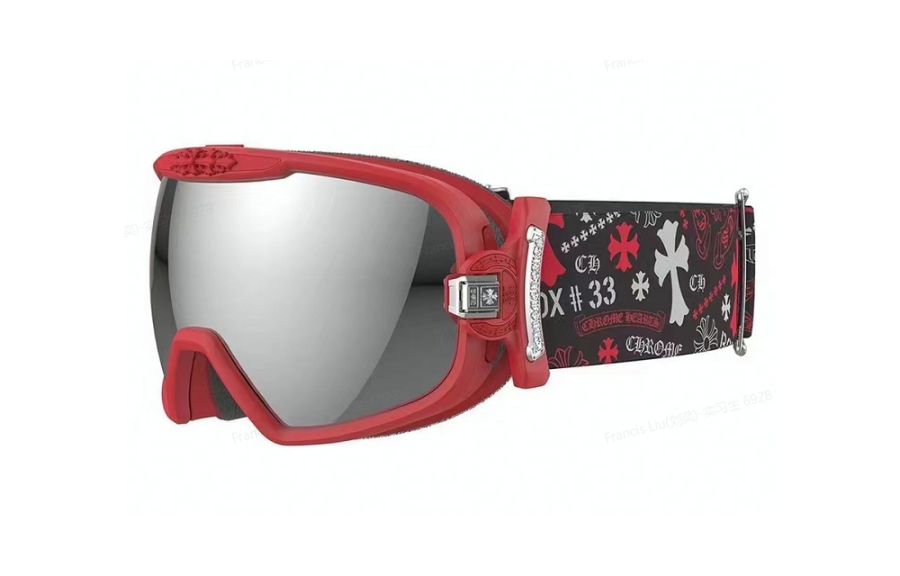 Chrome Hearts Sun Protection Coverage Anti Fog Sun Protection Coverage Anti Fog Unisex Ski Goggles