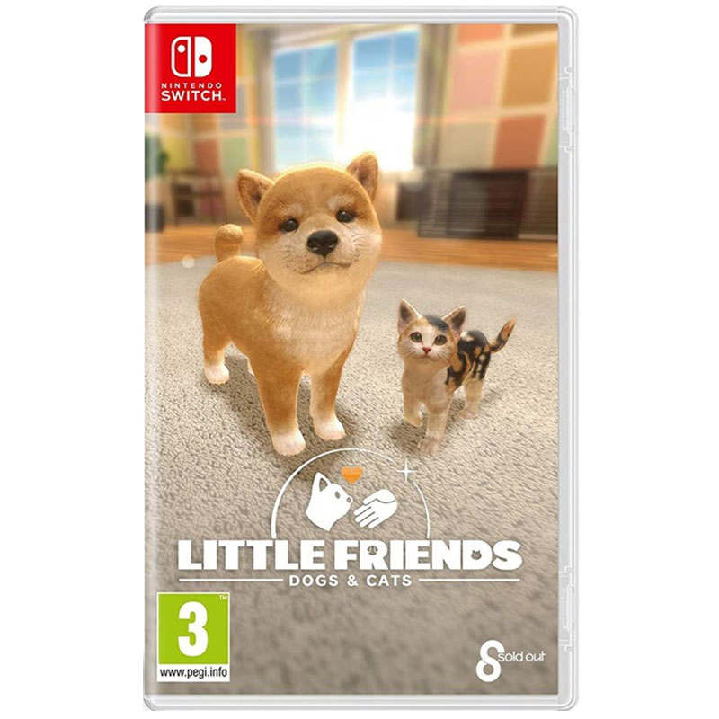 NINTENDO SWITCH NINTENDO SWITCH Little Buddy, Pet Puppy Kitten Game Software Switch Game Cartridge