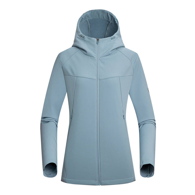 NORTHLAND Windproof And Water Repellent Windbreaker Jacket Women's Apricot Beige White