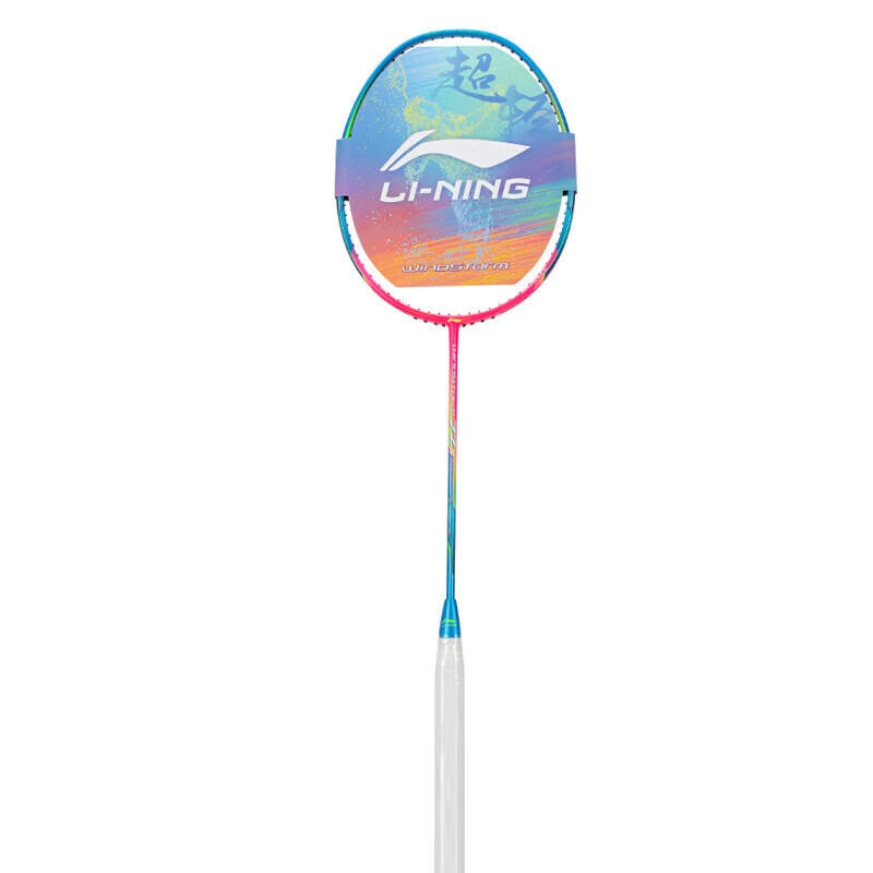 Li-Ning Li Ning Storm WS72S Full Carbon Badminton Rackets Advanced Level 675mm Multicolor