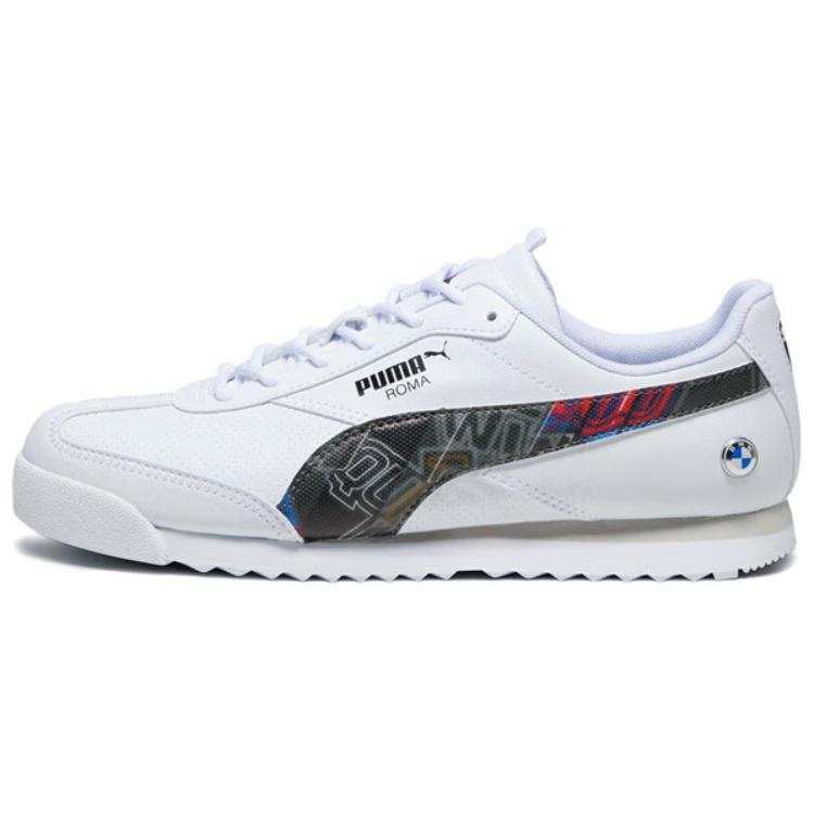 PUMA BMW MMS Roma Via Low top Casual Shoes Unisex White