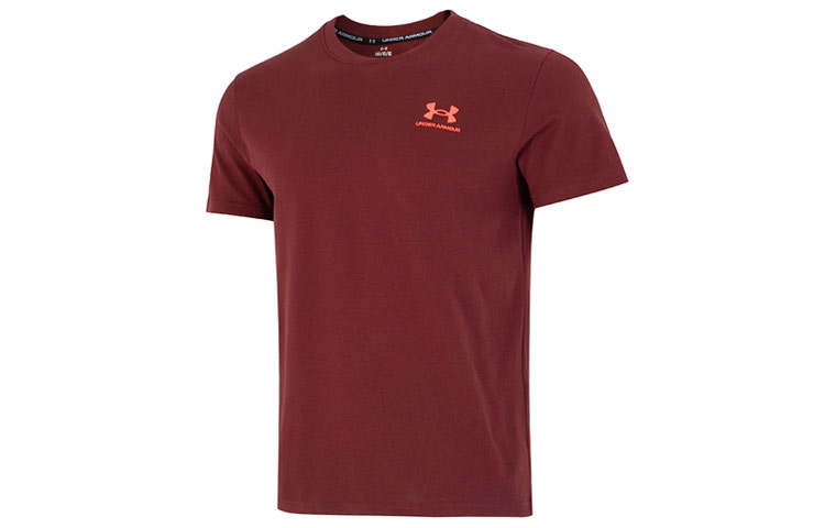 Under Armour T Shirt Men's Burgundy