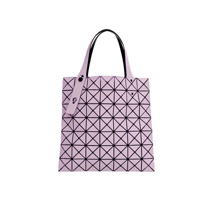 ISSEY MIYAKE Polyester Tote Bag, Shopping Bag, Handbag, Shoulder Bag Regular Women's Purple